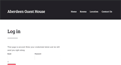 Desktop Screenshot of guesthousesaberdeen.co.uk